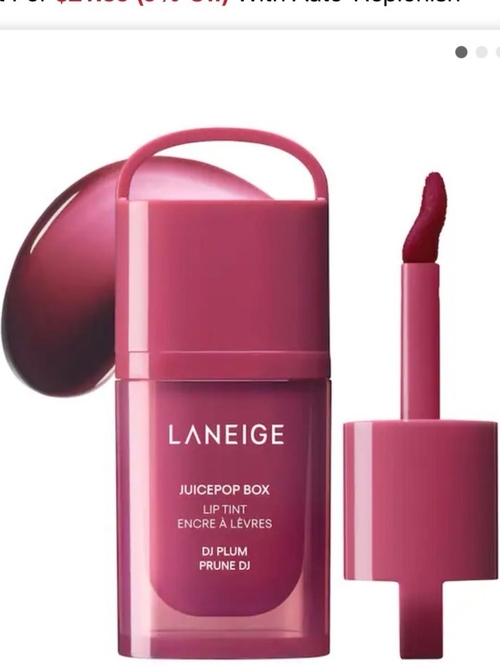 LANEIGE Juicepop Box Lip Tint in Plum Pink